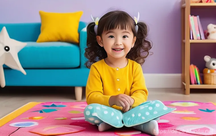 핑크퐁 동화책 - **Prompt 1: Magical Story Time**
A joyful 5-year-old German girl with bright, curious eyes and a...